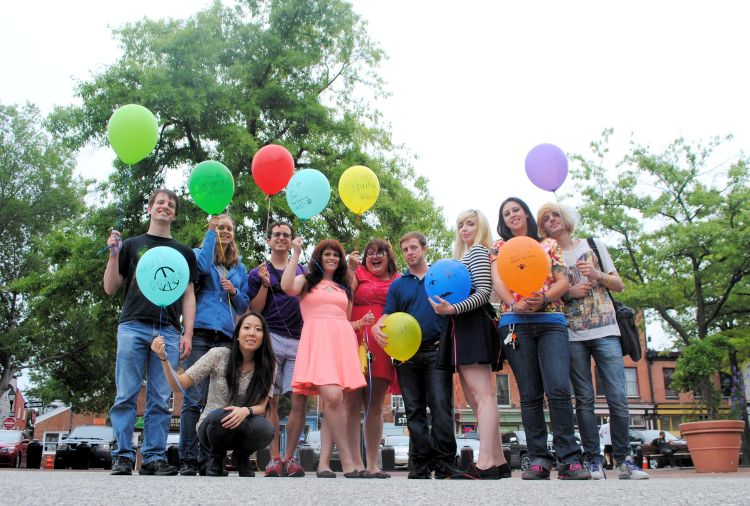 Birthday Balloon Release Uncustomary Art