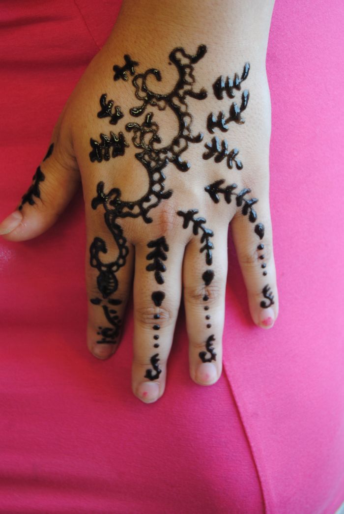 Henna Hand Tattoos Uncustomary Art