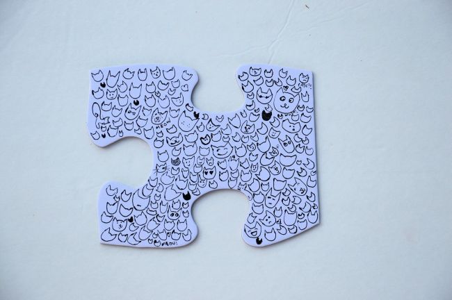 Puzzle Art Project | Uncustomary Art