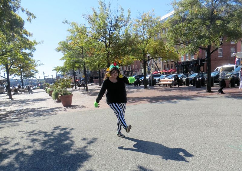 Monster Mash – A One Woman Flash Mob