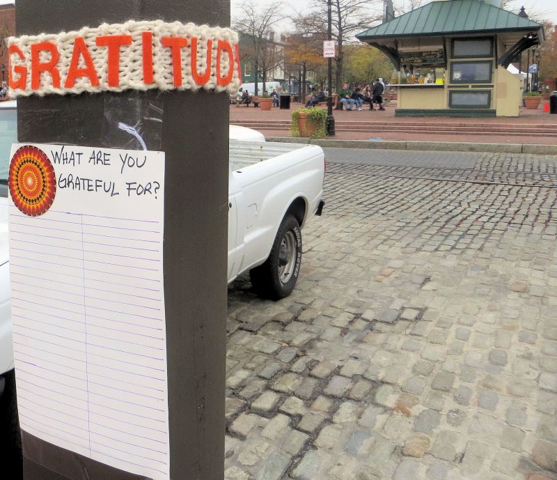 Gratitude Installation (1) baltimore interactive street art
