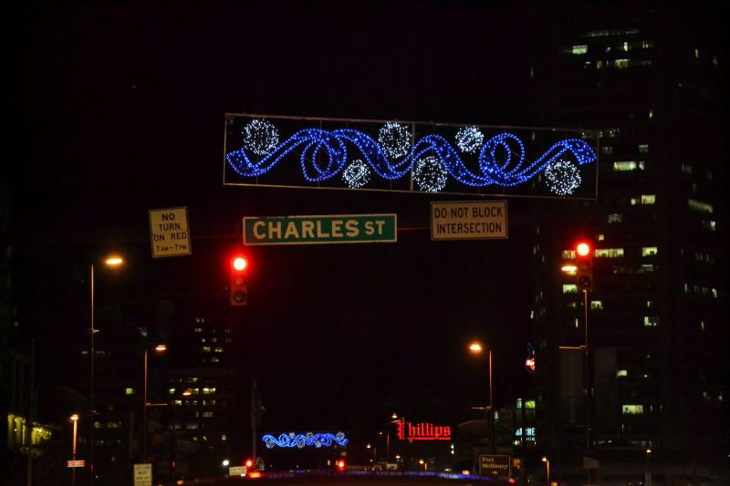 Winter Lights In Baltimore