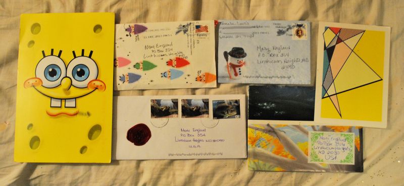 incoming snail mail uncustomary art (5)