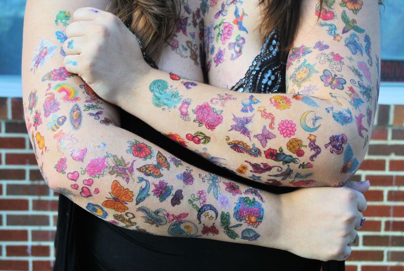 Celebrate Weirdness: Temporary Tattoos