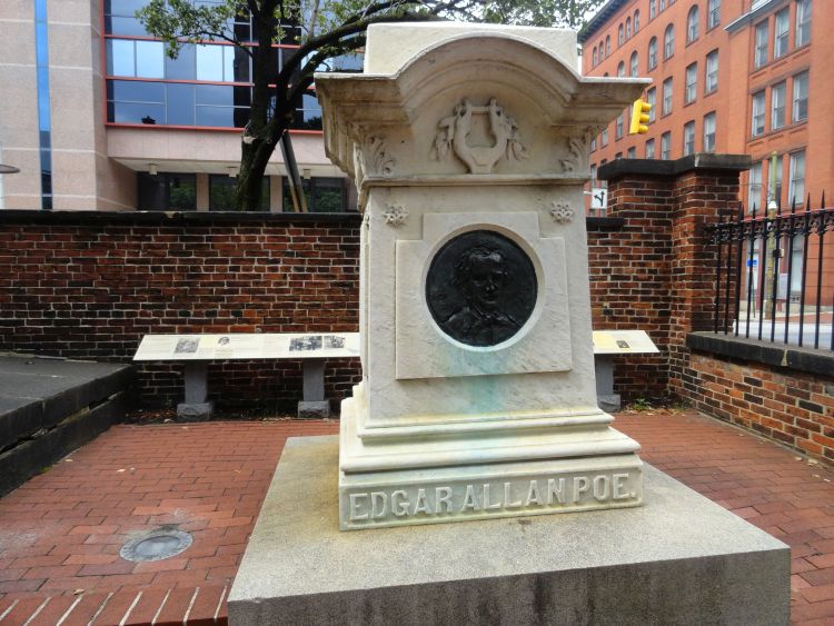 Roadside America Maryland Edgar Allan Poe Grave Uncustomary Art