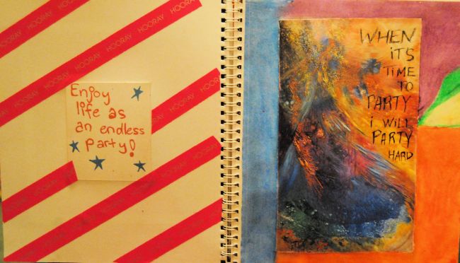 Get Messy Art Journal Uncustomary Art Party