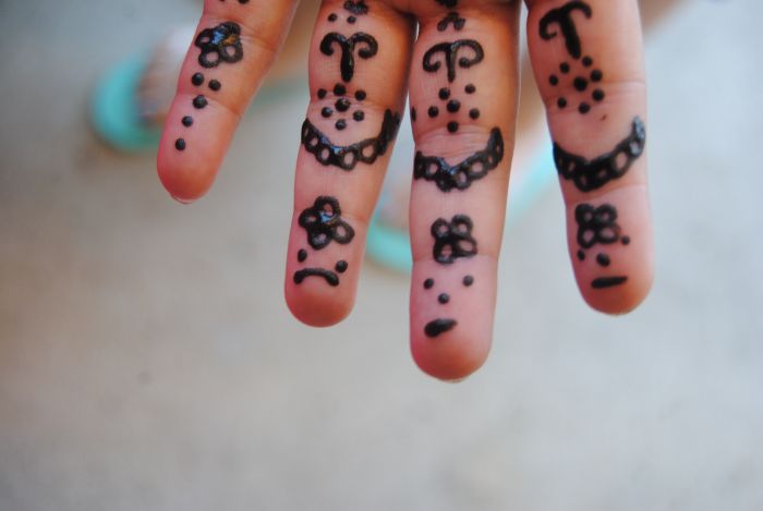 Henna Hand Tattoos Uncustomary Art