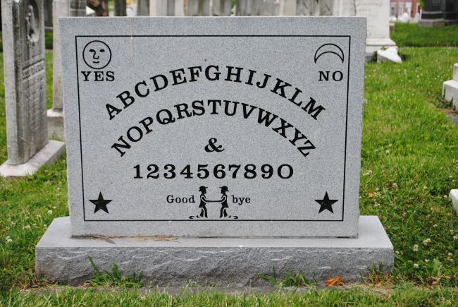 Roadside America | Ouija Board Creator Gravestone