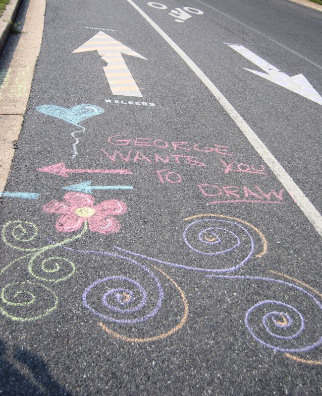 Sidewalk Chalk RAOK | Uncustomary Art