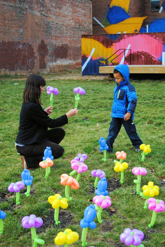 Balloon Flower Garden | Uncustomary Art + April's Twisted Entertainment