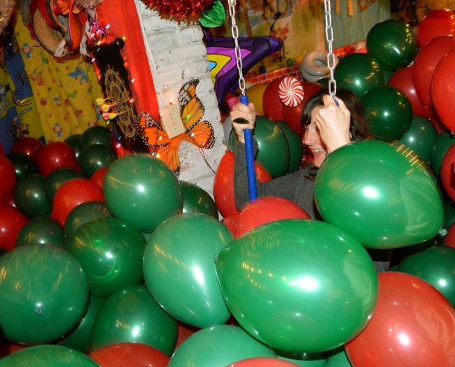 20th annual christmas party SNL balloons 2