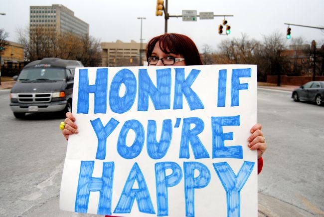Honk If You're Happy | Uncustomary Art