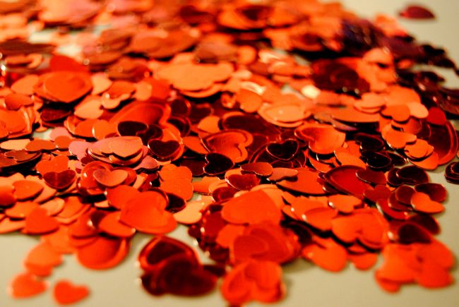 Heart Confetti | Uncustomary Art