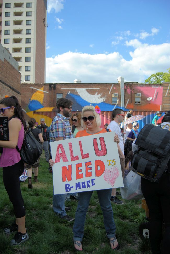 Baltimore Protests: A March For Love | Uncustomary Art