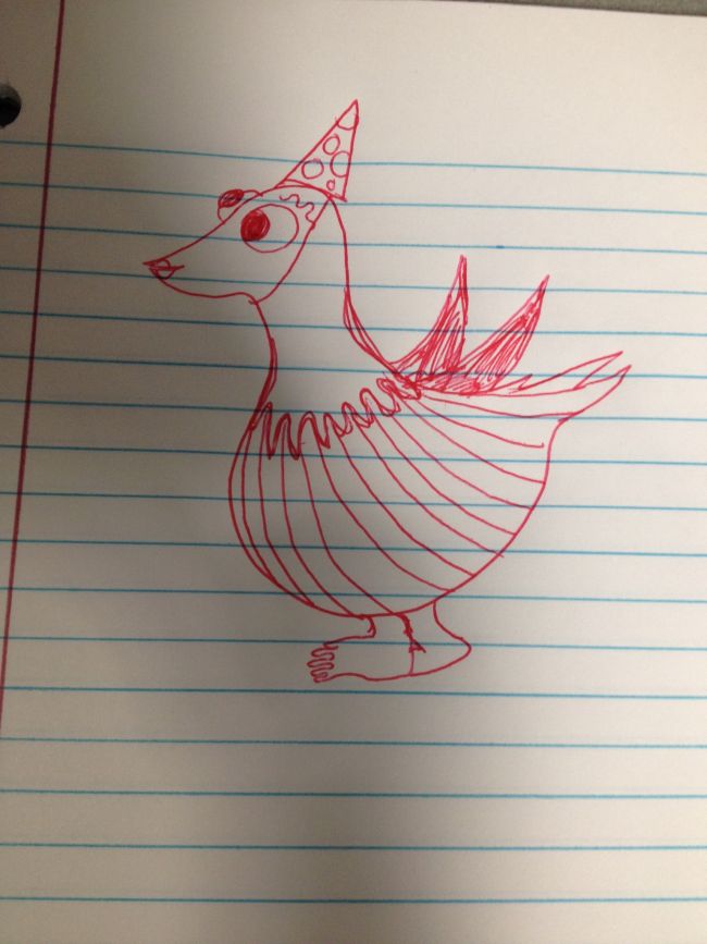 Draw A Bird Day – Uncustomary Art (4)