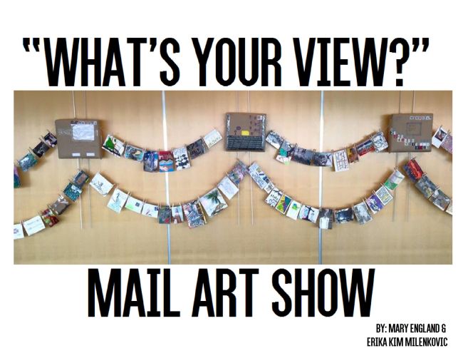 What's Your View? Mail Art Show Book | Uncustomary Art