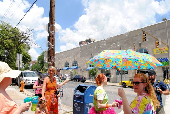 Baltimore Bubble Parade - 100 Happy Days | Uncustomary Art