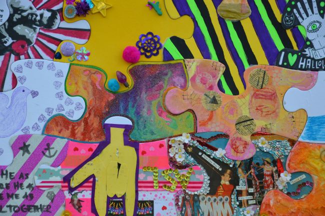Puzzle Art Project – Baltimore Guerrilla Art Street Art Installation – Uncustomary Art (4)