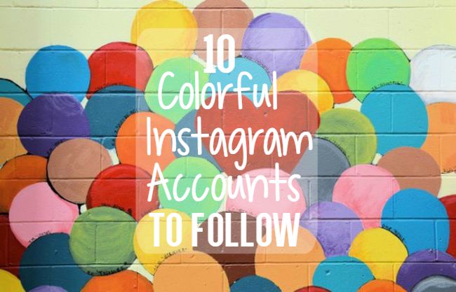 10 Colorful Instagram Accounts To Follow | Uncustomary Art