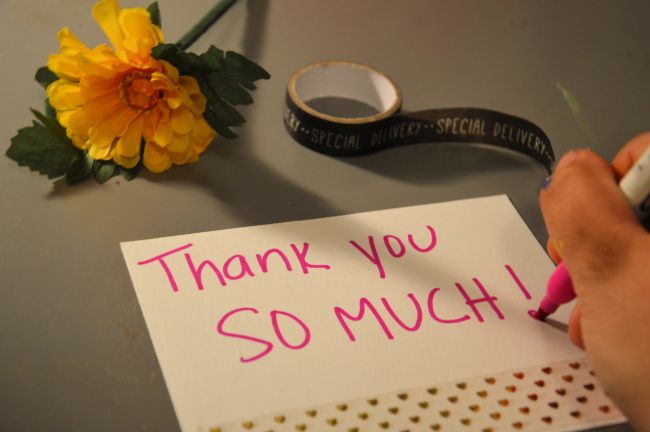 100 Reasons To Write Thank You Notes | Uncustomary Art