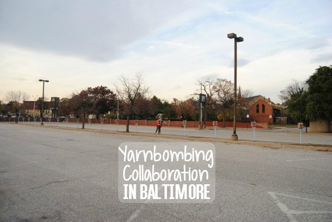 Yarnbombing Collaboration In Baltimore – Uncustomary Art