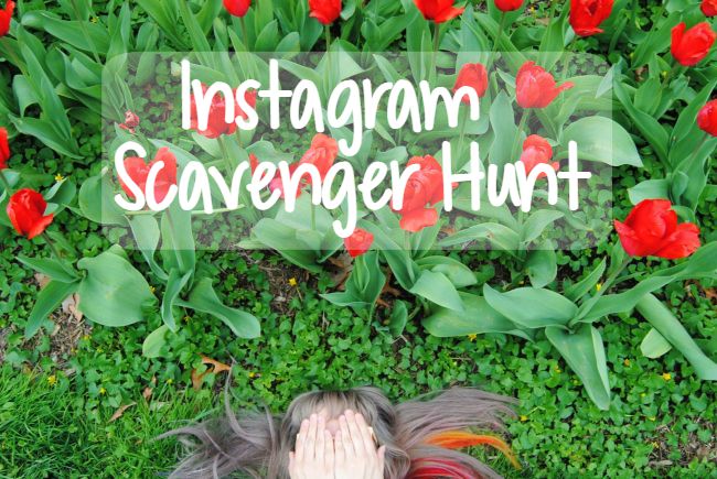 Instagram Scavenger Hunt | Uncustomary
