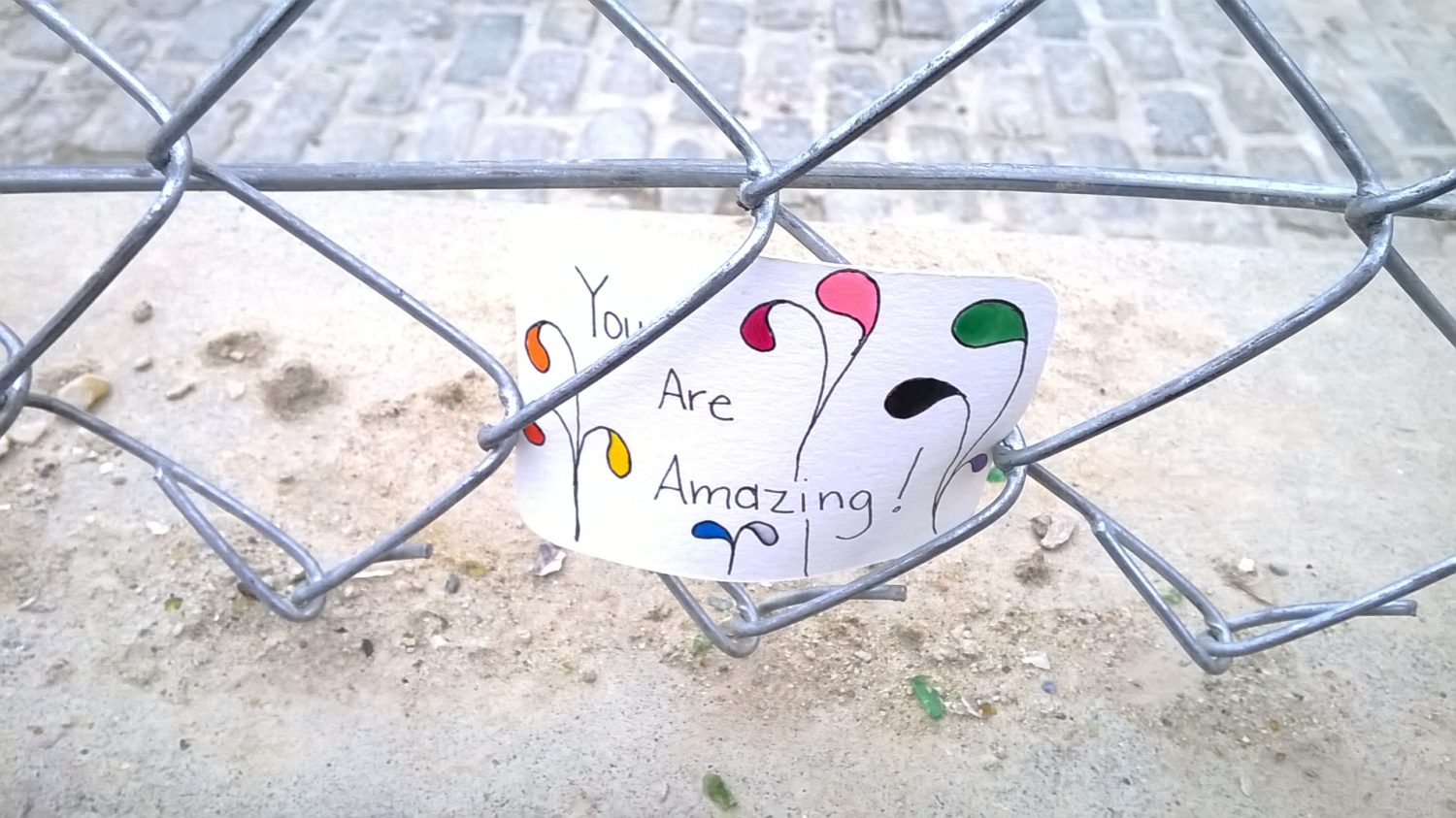 You Are So Very Beautiful – Guerrilla Kindness In Baltimore – Craftivism and Uncustomary (6)