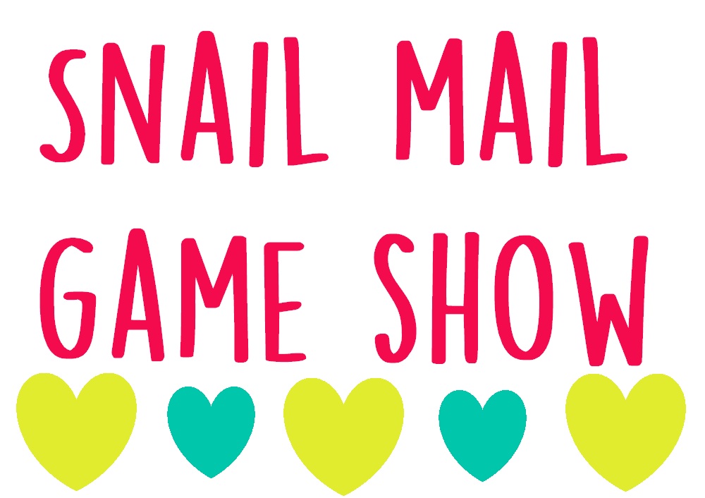 snail mail game show logo