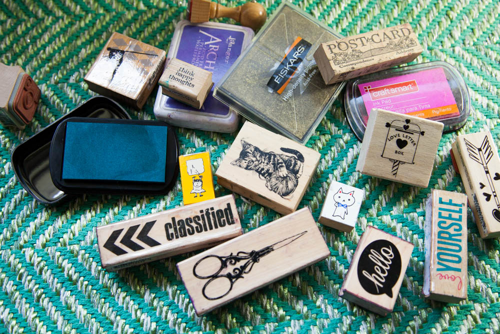 100 Supplies For Making Mail Art | Uncustomary