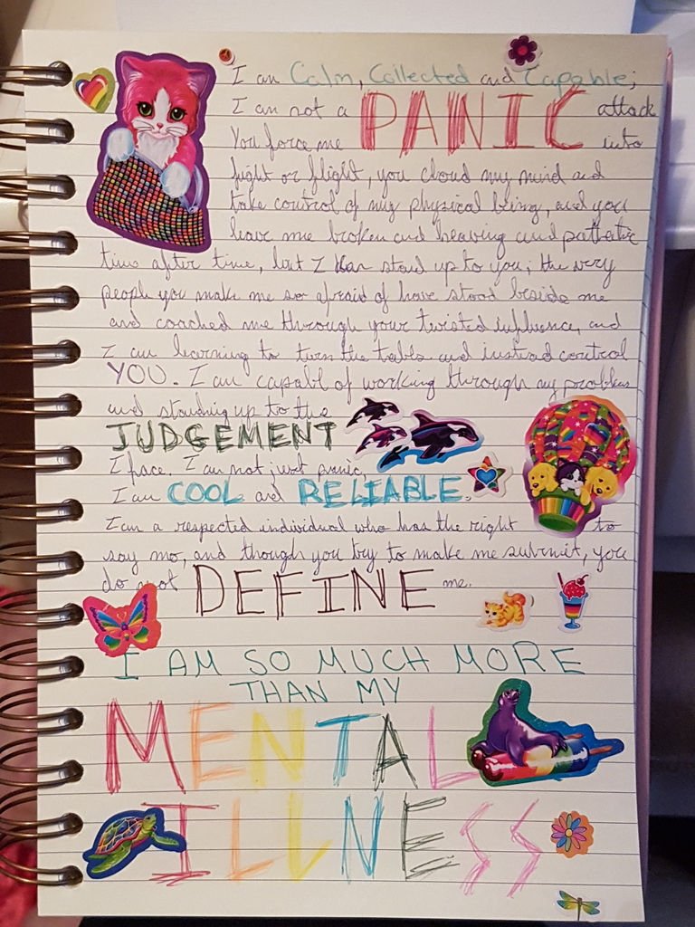 Write A Letter To Your Mental Illness And Let It Know Why It Doesn't Define You | Uncustomary