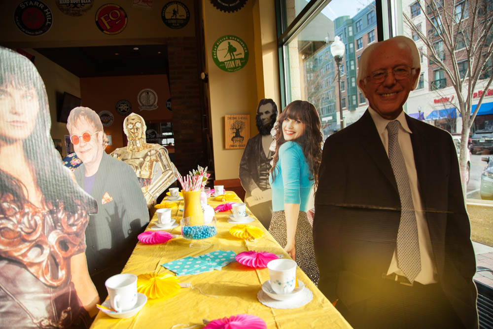 Life-Size Cut-Out Celebrity Tea Party | Uncustomary