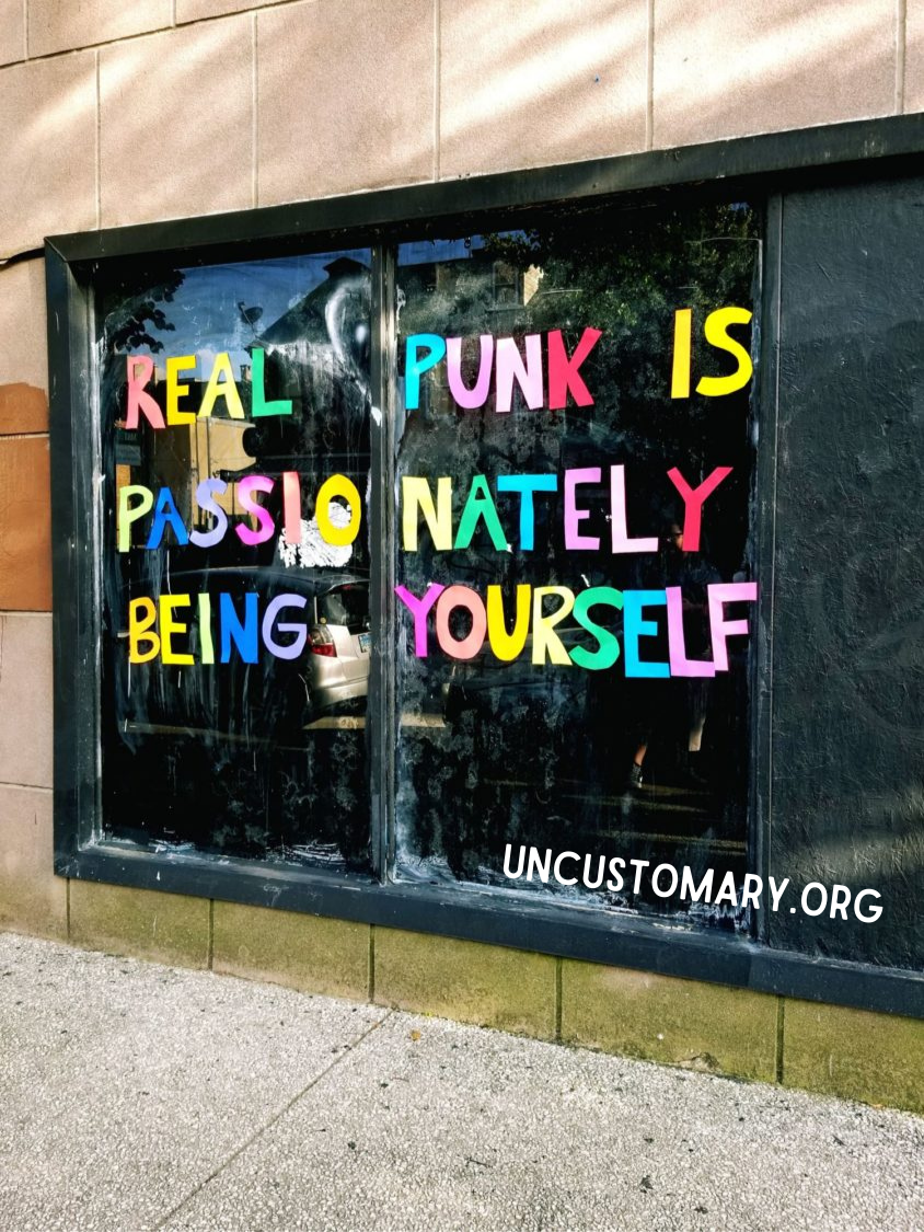 Real Punk Is Street Art – Uncustomary