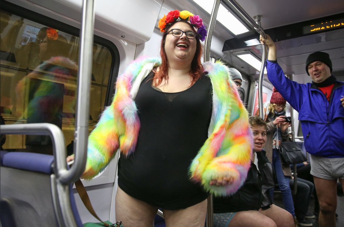 No Pants Subway Ride DC 2019 | Uncustomary