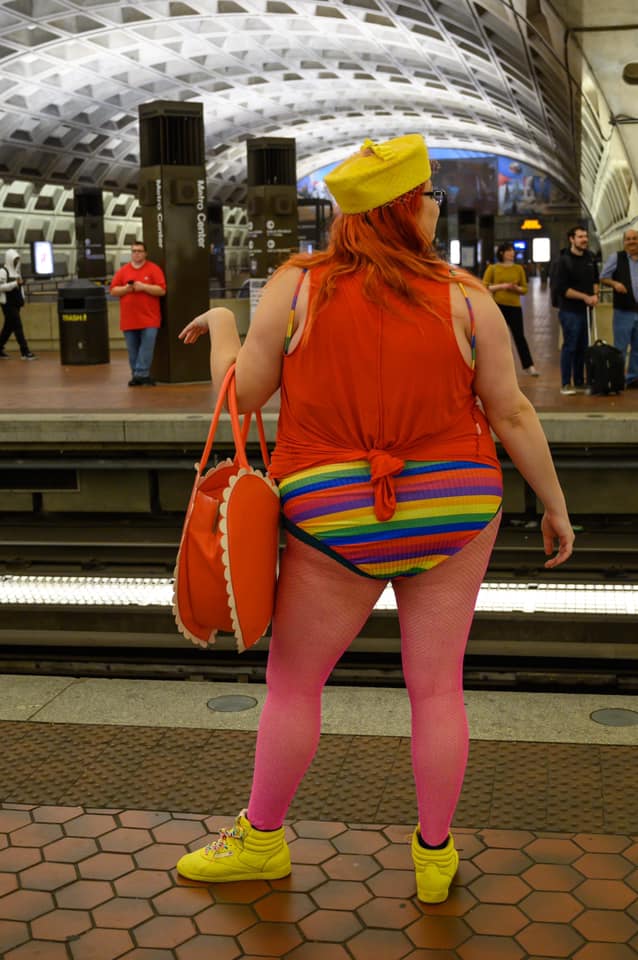 No Pants Subway Ride DC 2020 | Uncustomary