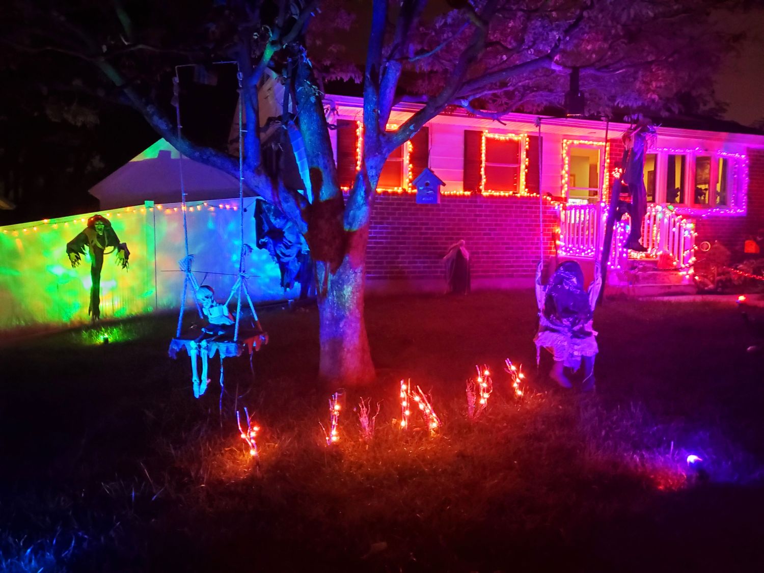 Halloween Houses Decorations Maryland And Pennsylvania – Uncustomary Reisterstown (4)
