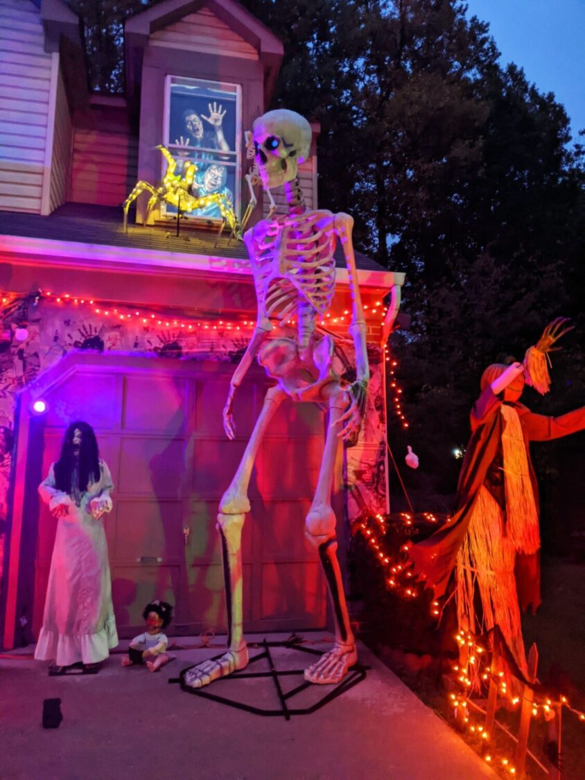 Halloween Houses Decorations Maryland And Pennsylvania – Uncustomary Silver Spring MD (1)