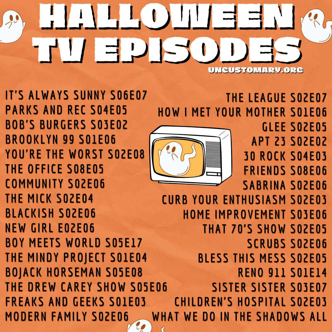 Halloween TV Episodes – Uncustomary
