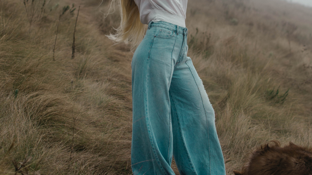 Legends of Style Mastering Wide Leg Jeans with Panache