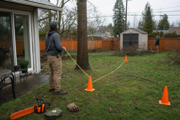 A Homeowner’s Guide to Taking Down Problem Trees Safely