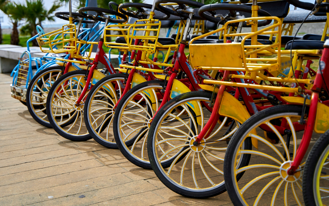Bicycle Rentals Can Add Healthy Activity Without Making the Trip Feel Like Exercise