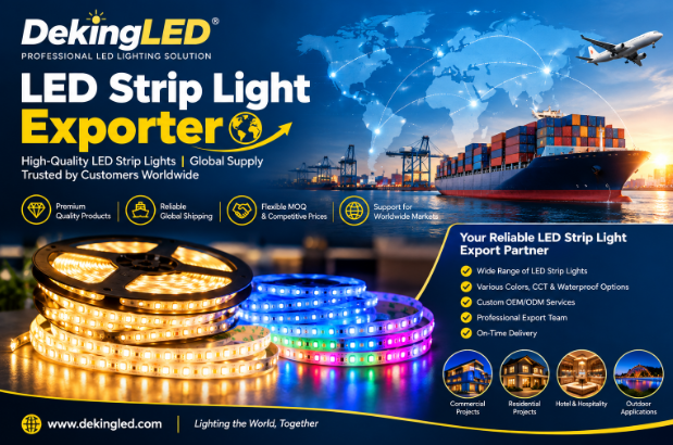 LED Strip Lights for Commercial, Architectural, and Decorative Applications