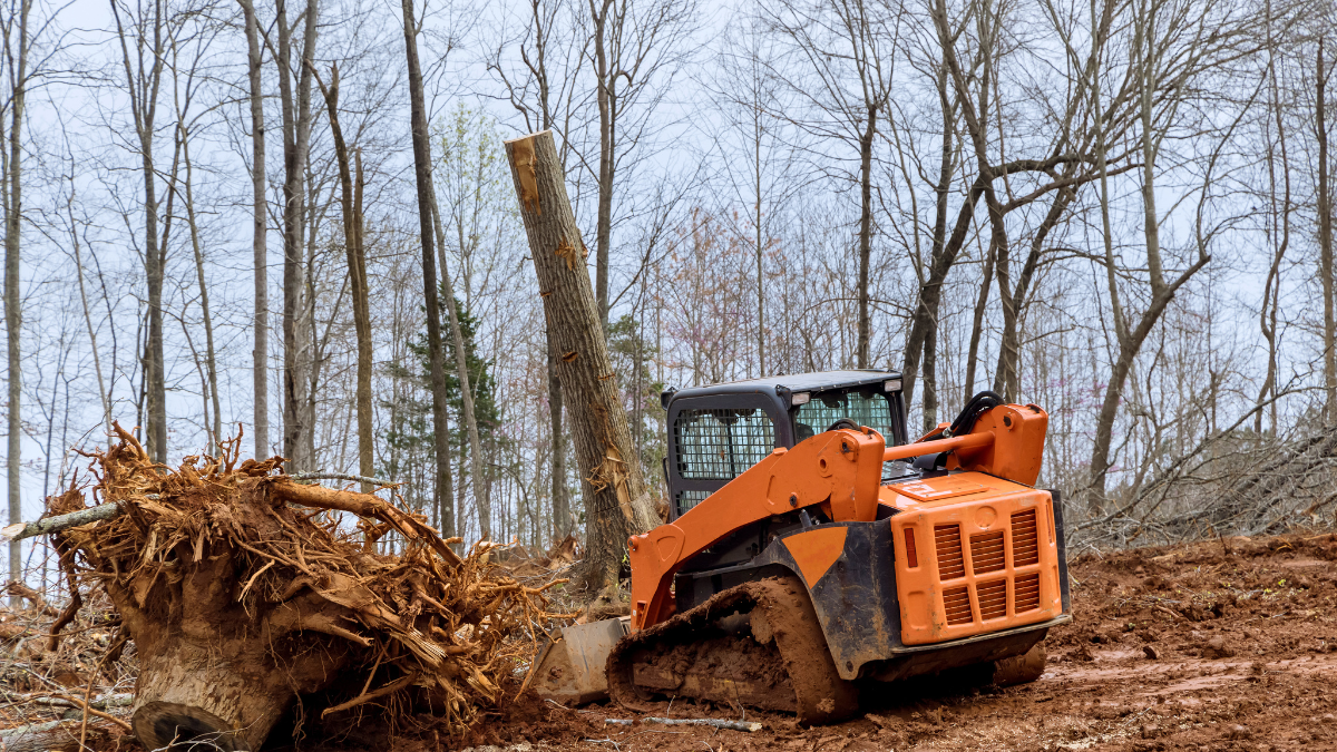 What a skid steer wood chipper asks of a loader built to work in short bursts